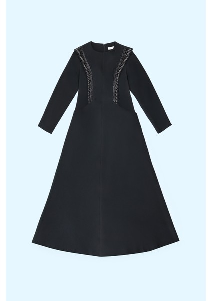 Kadın Carolina Elbise - Siyah