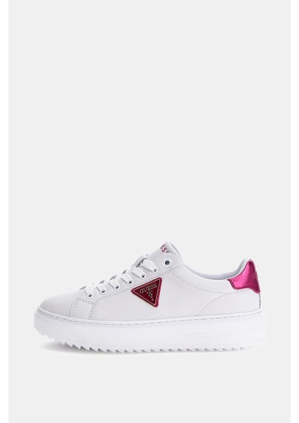 Kadın Sneaker Beyaz Renk Düz Tabanlı Rahat Kullanım için Modern Stil fiyatları