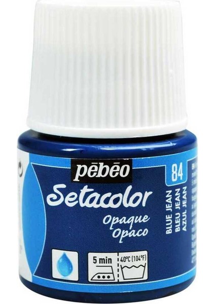 Setacolor Opak Kumaş Boya 45ML - 84 Blue Jean