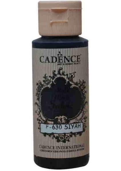 Style Mat Siyah Kumaş Boyası 59 ml F-630 – Pamuk, Keten ve Karışım Kumaşlar için Uygun fırsatları