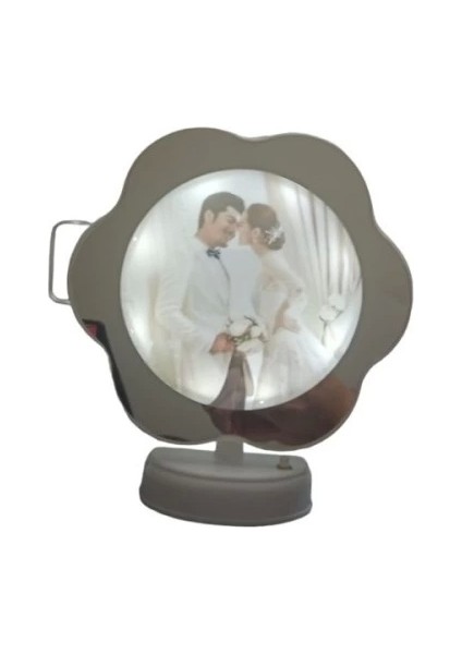 LED Işıklı Papatya Sihirli Ayna