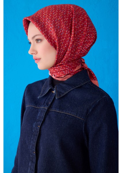 Saf Ipek Eşarp 4128D (Twill Ipek)