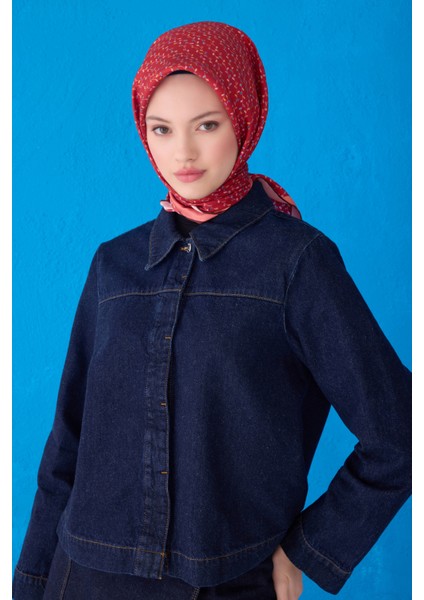 Saf Ipek Eşarp 4128D (Twill Ipek)
