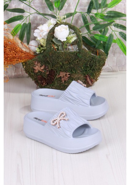 E462 Günlük Plaj Deniz Havuz Terliği Hafif Rahat Esnek Kadın Terlik modelleri