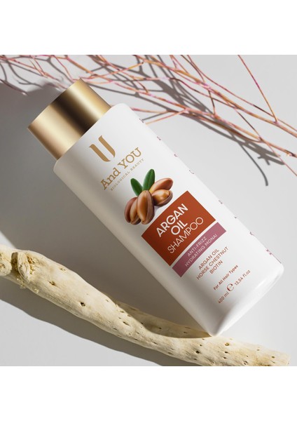 Argan Oil Shampoo - Argan Yağlı Şampuan 400 ml