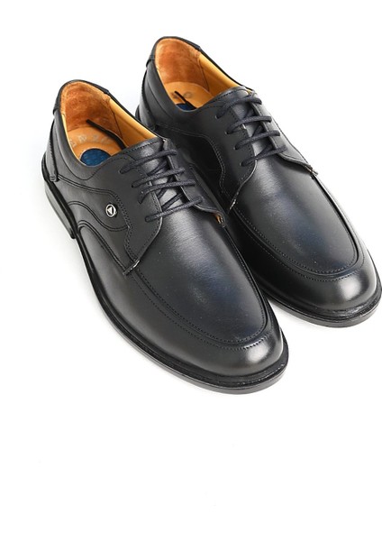 Hakiki Deri Siyah Erkek Klasik Ayakkabı fırsatları