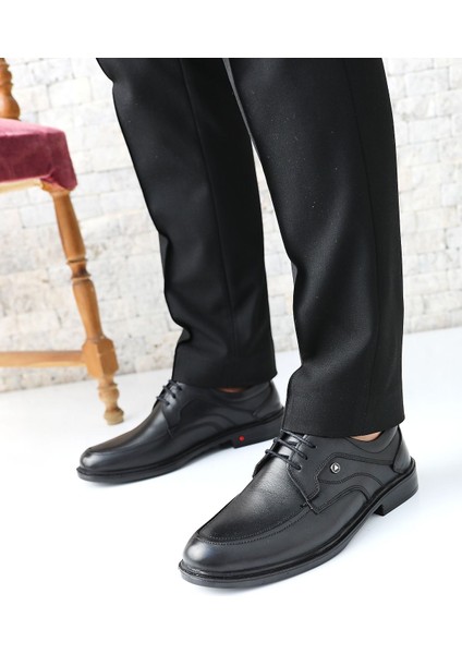 Hakiki Deri Siyah Erkek Klasik Ayakkabı indirimleri