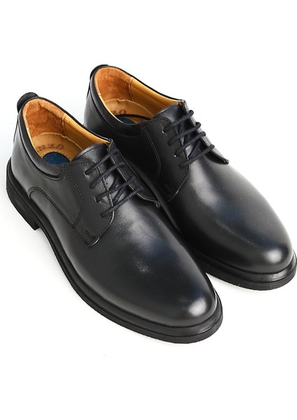 Hakiki Deri Siyah Erkek Klasik Ayakkabı fırsatları