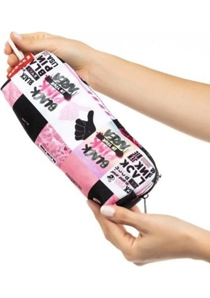 Yılbaşı Özel Hediye Seti Black Pink Cüzdan, Kalemlik, Bez Cüzdan modelleri