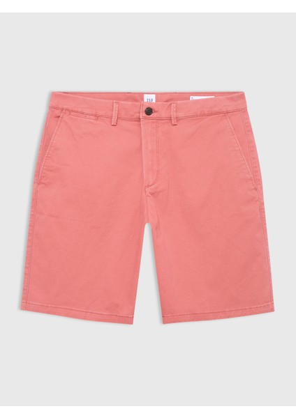 10'' Essential Khaki Washwell™ Şort