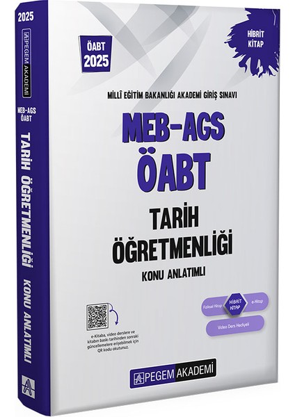 2025 MEB-AGS-ÖABT Tarih Öğretmenliği Konu Anlatımlı