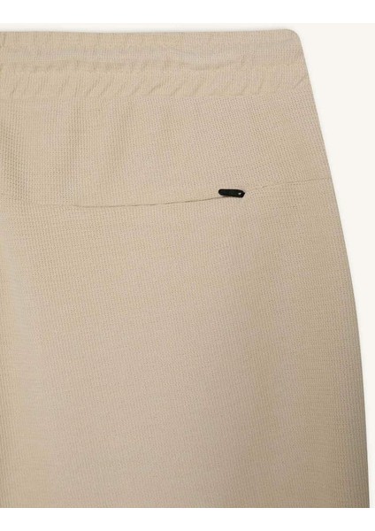 Erkek Penye Şort B8792AX/BG702 Stone