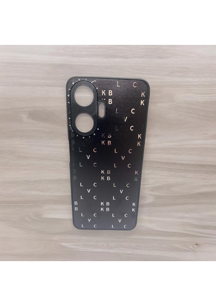 Realme C55 Uyumlu Aynalı Desenli Kaliteli Silikon Telefon Kılıfı