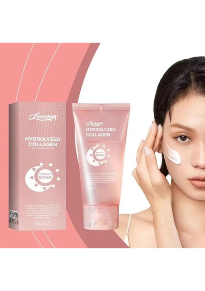 Hydrolyzed Collagen Gece Maskesi - Kolajen Takviyeli Cilt Bakım Maskesi 75ML