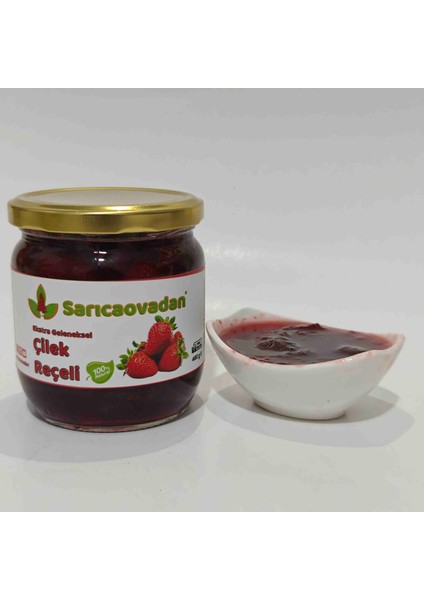 Çilek Reçeli 460 G Atça Yeni Üretim