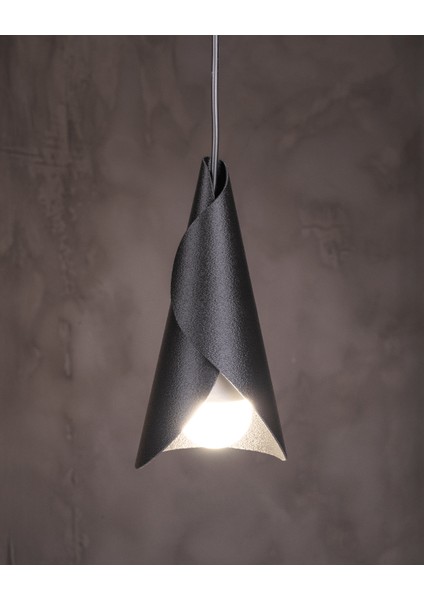 Lemon Gelato Pendant Light – Modern Spiral Tasarımlı Sarkıt Lamba Spiral Modern Pendant Lamp