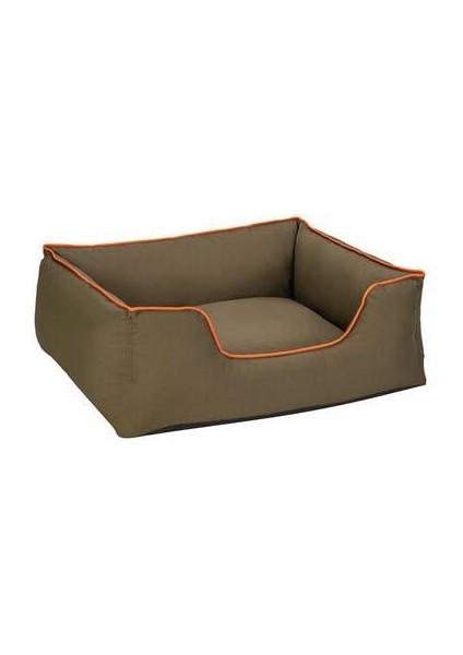 Alpha Haki-Turuncu Biyeli Köpek Yatağı M 80X65 fiyatları