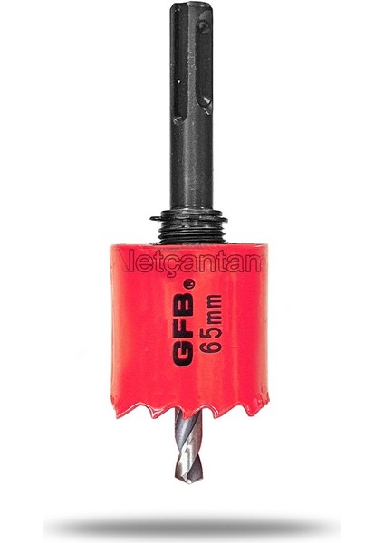 Bi Metal Panç Metal Testere 20 mm Sds Kanallı Adaptör