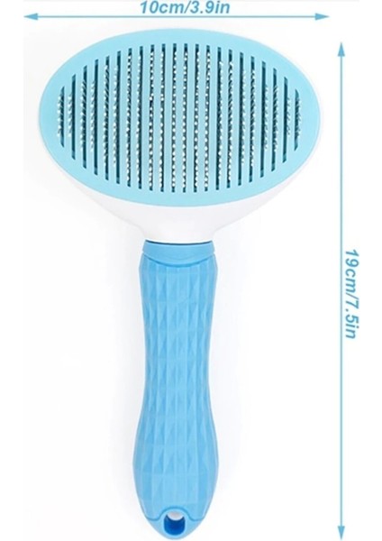 Otomatik Temizlenen Evcil Hayvan Tarağı Mavi modelleri