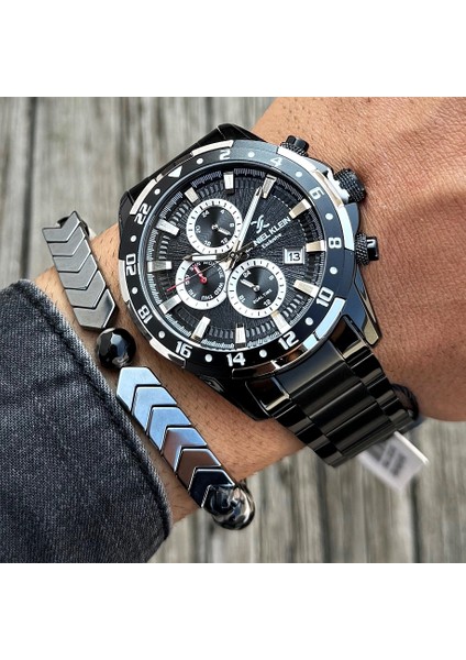 Kişiye Özel Garantili Kol Saati Doğal Taş Tespih ve Bileklik Çakmak Seti HBDK64 fiyatları