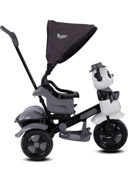 Turhan Bebe Çocuk Araç Gereçleri 127 Little Panda Üçteker Gri