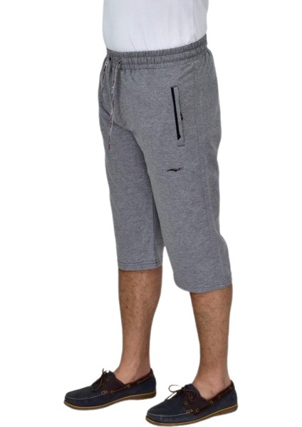 Erkek Rahat Kesim Düz Paça Likralı Kumaş Kapri BGL-ST04615