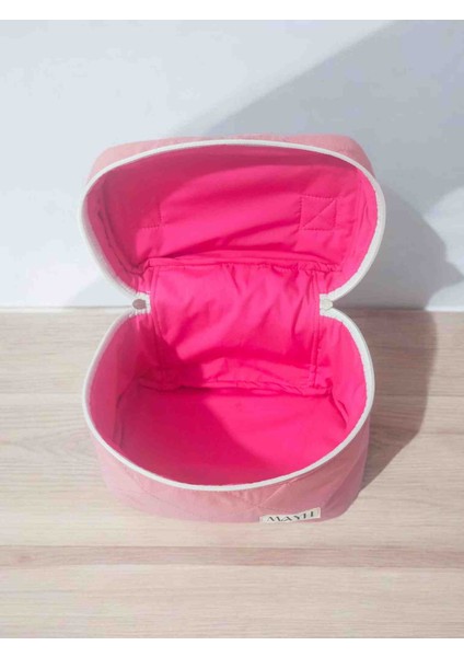 Pembe Organizer - Makyaj Çantası