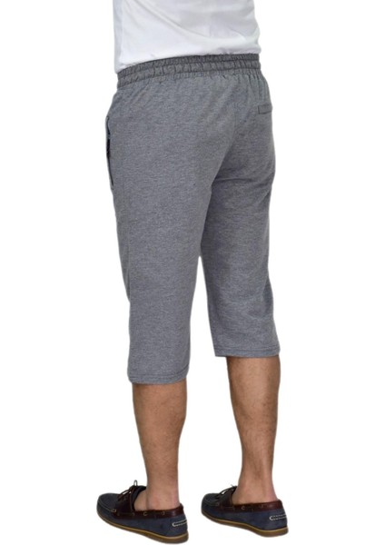 Erkek Büyük Beden Rahat Kesim Düz Paça Likralı Kumaş Kapri BGL-ST04617 indirimleri