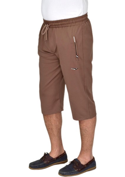 Erkek Rahat Kesim Düz Paça Dalgıç Kumaş Kapri BGL-ST04613