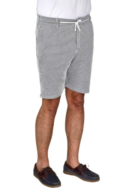 Erkek Çizgili Cepli Likralı Şort BGL-ST04624 fiyatları