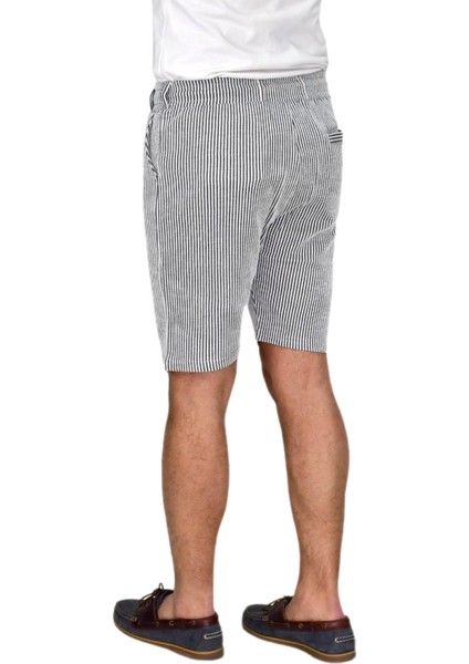 Erkek Çizgili Cepli Likralı Şort BGL-ST04624 indirimleri