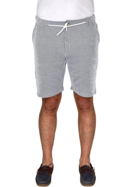 Erkek Çizgili Cepli Likralı Şort BGL-ST04624 modelleri