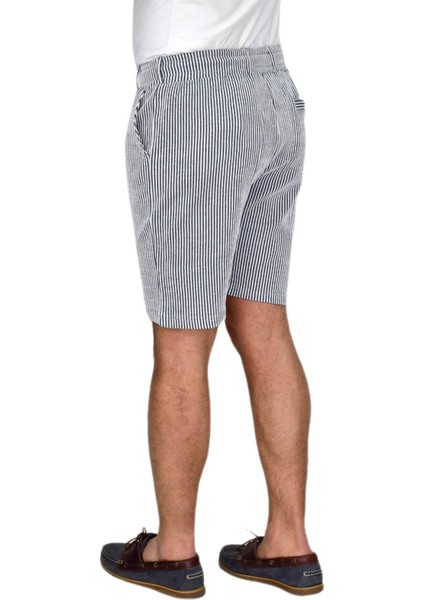 Erkek Çizgili Cepli Likralı Şort BGL-ST04624 indirimleri