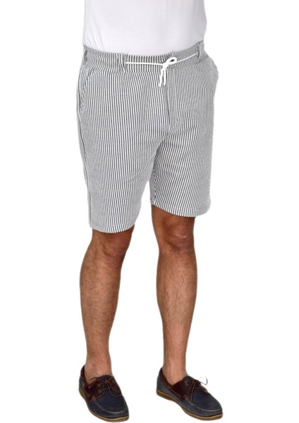 Erkek Çizgili Cepli Likralı Şort BGL-ST04624 fiyatları