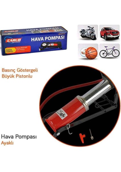 Ayaklı Hava Pompası Büyük Pistonlu BR2470701 fiyatları