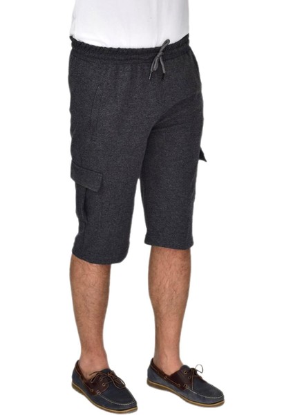 Erkek Kargo Cepli Likralı Kuş Gözü Kumaş Kapri BGL-ST04620 fiyatları