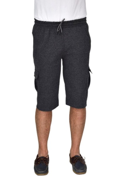 Erkek Kargo Cepli Likralı Kuş Gözü Kumaş Kapri BGL-ST04620 modelleri