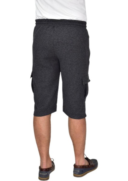 Erkek Kargo Cepli Likralı Kuş Gözü Kumaş Kapri BGL-ST04620 fırsatları