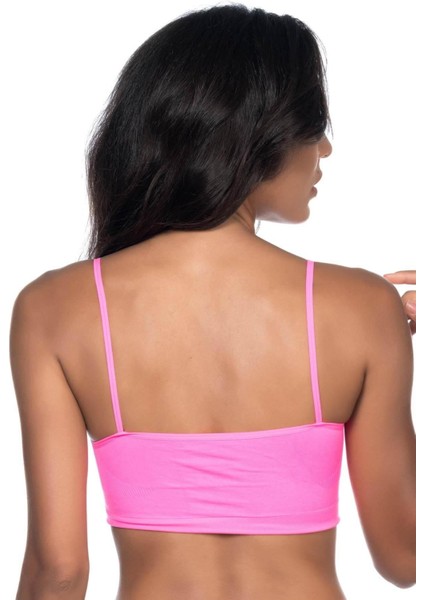 Kampanya Estevia Neon Fuşya Mı 4003 Soft Ip Askı Büstiyer Yeni!!!