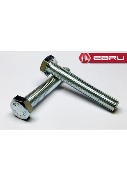 Altıgen, Altıköşe Akb Civata M6X80 - 10 Adet