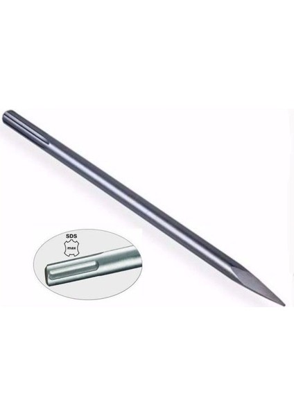 Sds Max Kırıcı Için Murç Sds Max Keski 18 x 600 x 25MM Sdsmax Girişli
