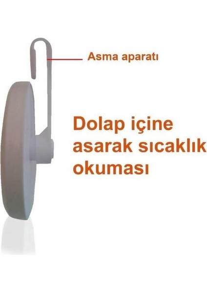 Tfa Buzdolabı Termometresi Plastik Askılı modelleri