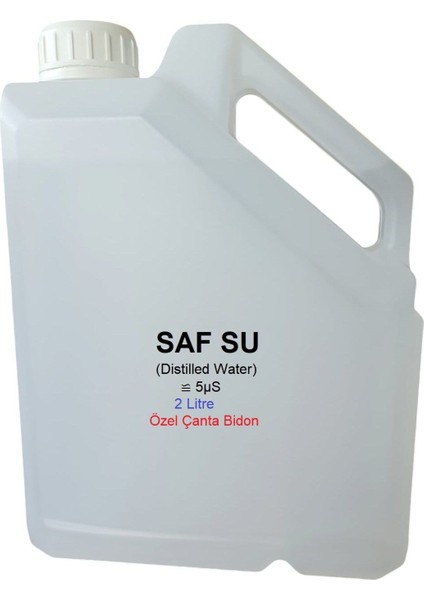 Saf Su Distile Su 2 Litre