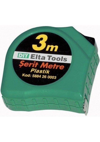 Elta Plastik Şerit Metre 5 M