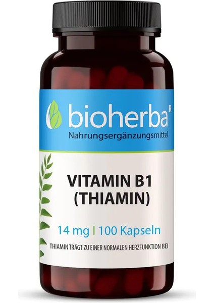 Vitamin B1 Benfotiamine (Thiamine) 14 mg 100 Caps