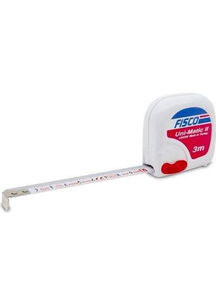 Uni-Matic Iı | 3 Metre Çelik Kısa Şerit Metre | Um 3m
