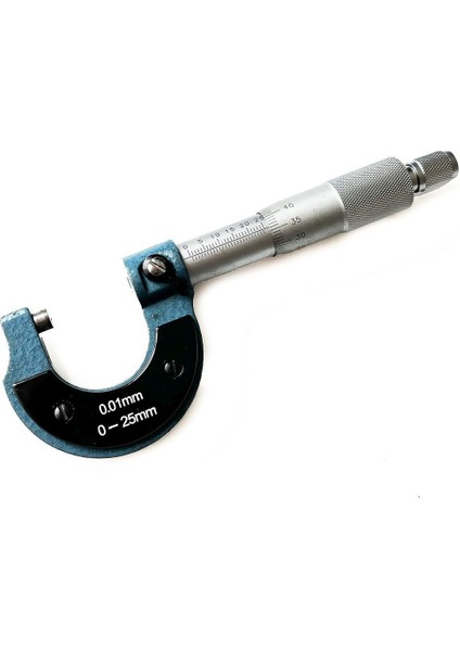 Mekanik Mikrometre 0-25MM 0.01MM