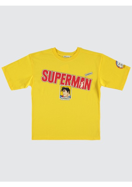 Erkek Çocuk Tişört 10-13 Yaş Sarı fırsatları