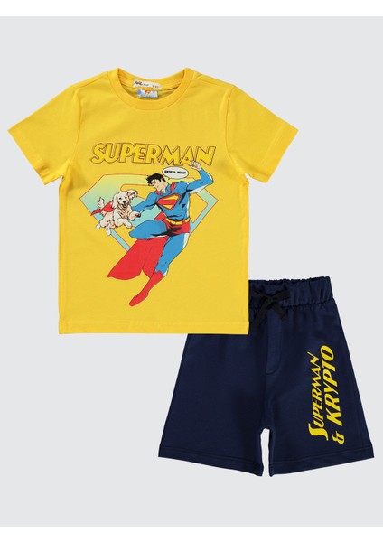 Erkek Çocuk Takım 2-5 Yaş Sarı