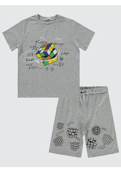 Erkek Çocuk Pijama Takımı 6-9 Yaş Grimelanj